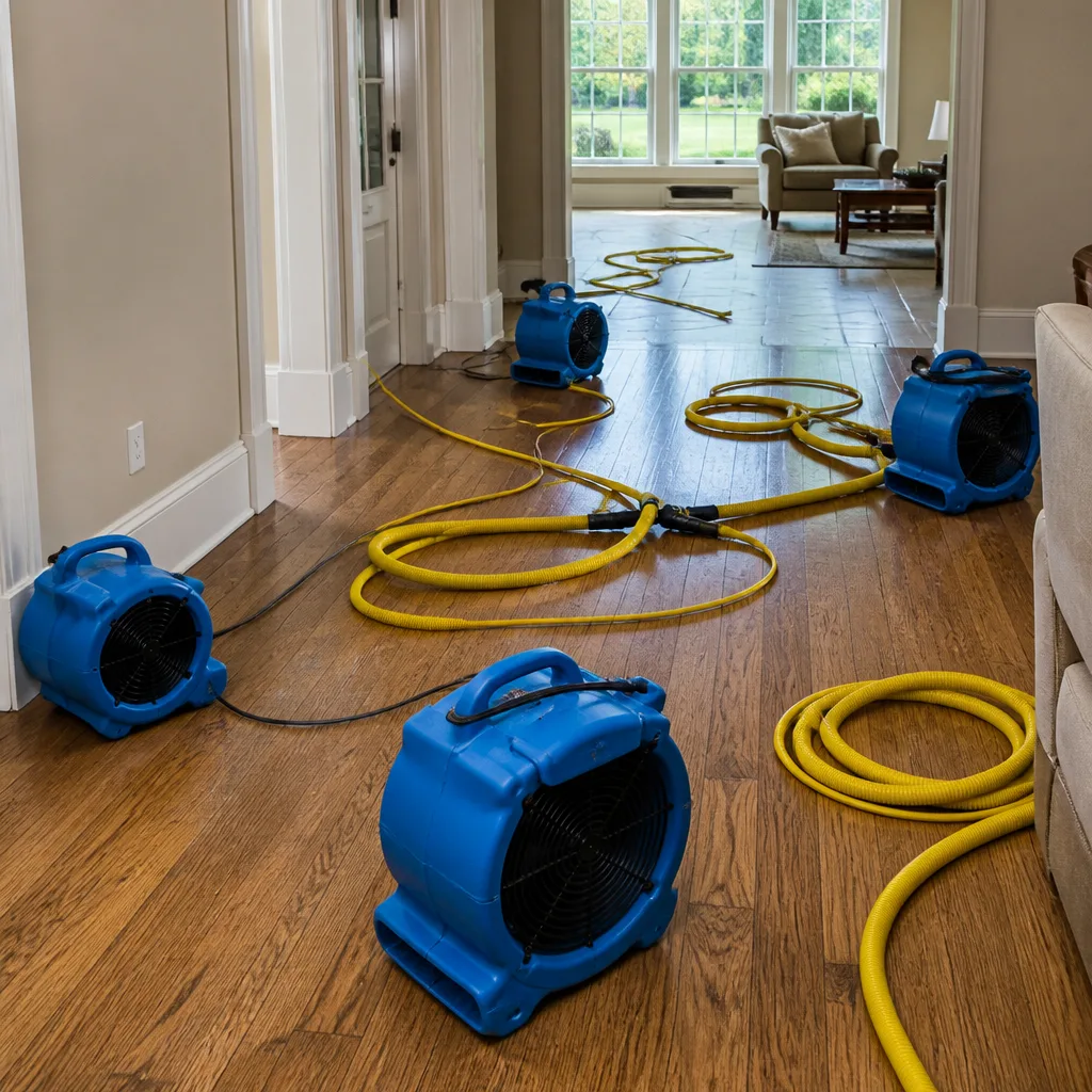 Water damage drying